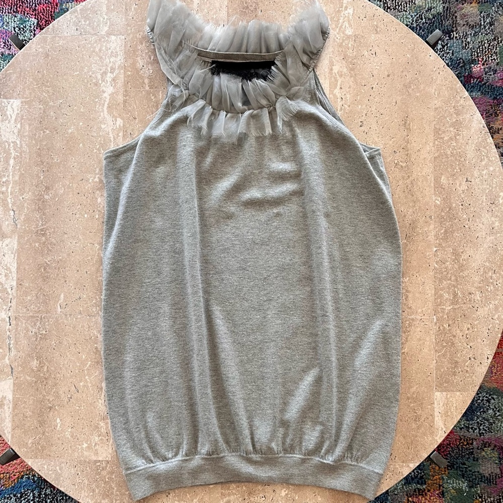 Vintage Couture Sleeveless Sweater